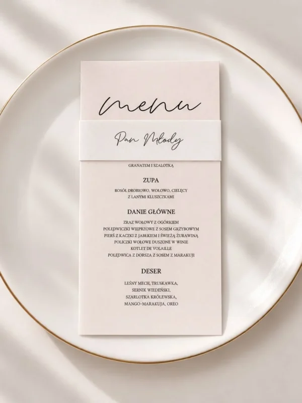 Menu pergamin