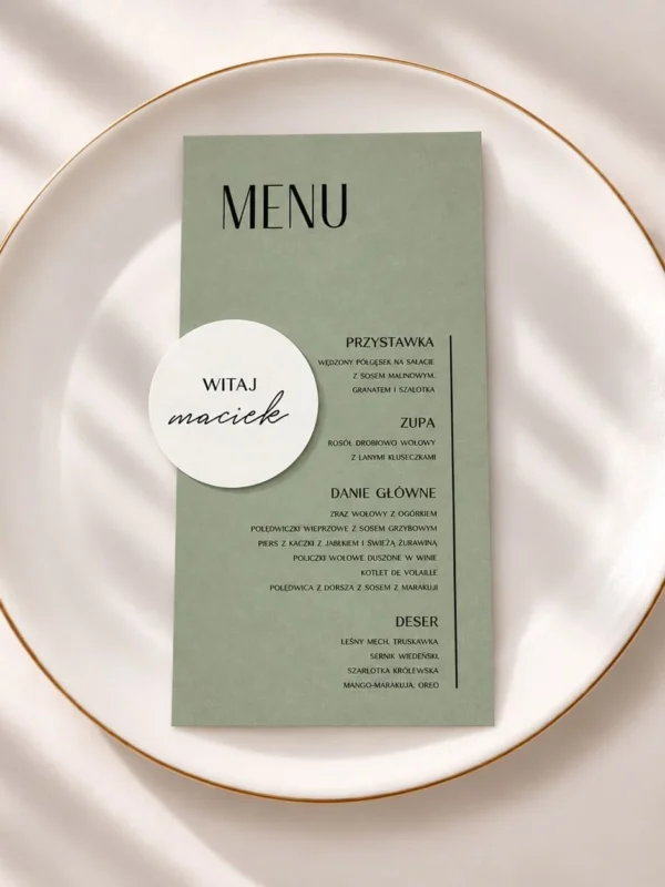 Menu Rondo