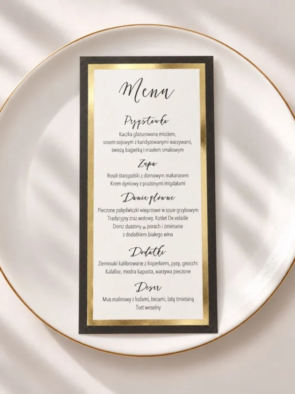 Menu Black Mirror