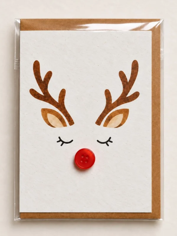 Reindeer Button