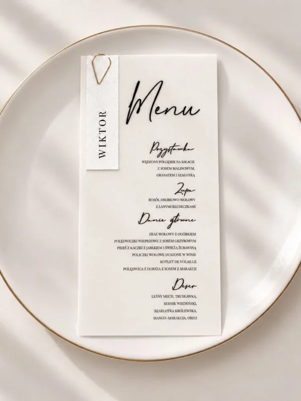 Menu Pure Romance